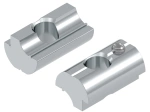 T-slot nut, self aligning with spring ball M8 Art.080