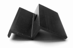 Black end clamp 32mm height